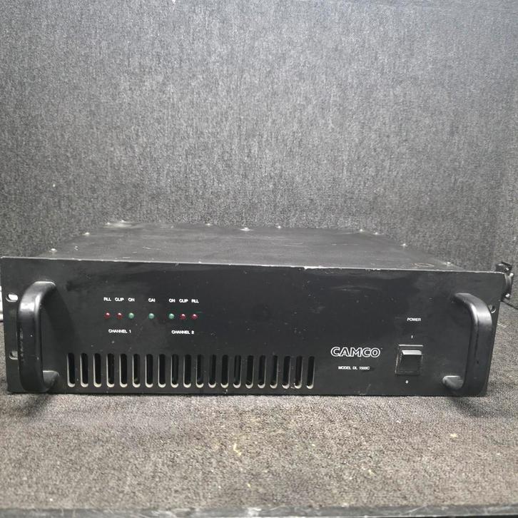 Amplificateur CAMCO DL 1500C 2 x 750 watts, TV, Hi-fi & Vidéo, Enceintes, Enlèvement ou Envoi