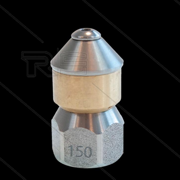 Roterende RVS Nozzle 25mm 6-Jets 0.150, Auto diversen, Overige Auto diversen, Verzenden