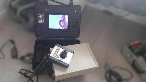 Valise de Contrôle Portable et Caméra PTZ  Solution de Surv, Audio, Tv en Foto, Videobewaking, Zo goed als nieuw, Buitencamera