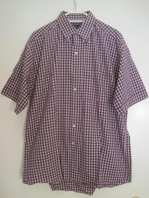 010 - overhemd XL van Lord Hamilton, Kleding | Heren, Overhemden, Zo goed als nieuw, Blauw, Ophalen of Verzenden