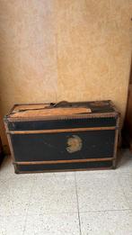 Antieke reiskoffer., Antiek en Kunst, Ophalen