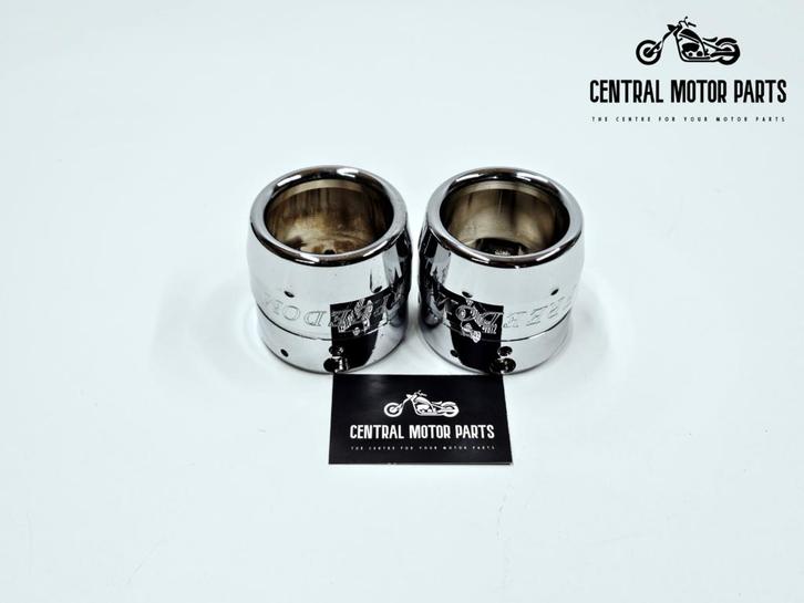 3.25 inch End Caps Chroom Freedom Performance, Motoren, Onderdelen | Harley-Davidson, Nieuw, Ophalen of Verzenden