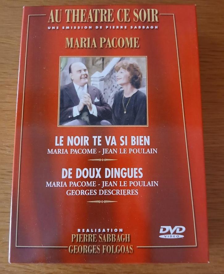 DVD "Au théâtre ce soir : Maria Pacôme", Cd's en Dvd's, Dvd's | Komedie, Zo goed als nieuw, Overige genres, Boxset, Alle leeftijden