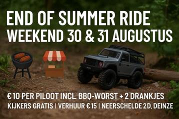 RC-Crawler evenement in Deinze 30-31/8 End of Summer Ride beschikbaar voor biedingen