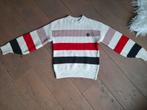 Maat 134 : trui Garcia beige met streep, Kinderen en Baby's, Gebruikt, Meisje, Trui of Vest, Ophalen of Verzenden