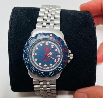 Tag Heuer horloge formule 1 combi blauw zilver unisex beschikbaar voor biedingen