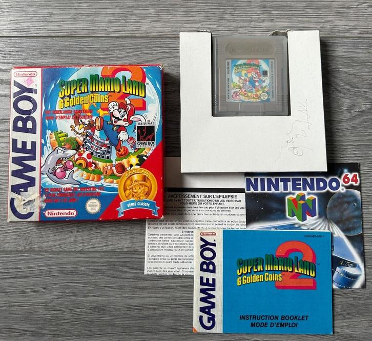 Compleet Super Mario Land 2 - Nintendo Game Boy, Games en Spelcomputers, Games | Nintendo Game Boy, Gebruikt, Avontuur en Actie