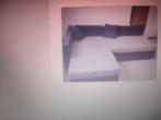 sofa clic - clac, Huis en Inrichting, Slaapkamer | Slaapbanken, 160 cm, Gebruikt, Grijs, Ophalen