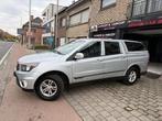 Ssang Yong Actyon Sport 2.0CDI Mercedes 125 euro bestelwagen, Auto's, SsangYong, Euro 6, Actyon Sports, Bedrijf, Zilver of Grijs