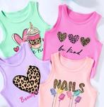 Vierdelige T-shirtset voor meisjes, Ophalen of Verzenden, Nieuw, Meisje, Overige typen
