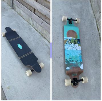 Skateboard / longboard zo goed als nieuw beschikbaar voor biedingen