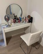 Makeup tafel Glas (hele set) - zo goed als nieuw, Ophalen, 100 tot 150 cm, 100 tot 150 cm, Modern