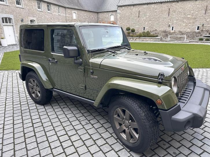 Jeep Wrangler 2.8 CRD 75th Anniversary, Auto's, Jeep, Particulier, Wrangler, 4x4, Diesel, SUV of Terreinwagen, 3 deurs, Automaat