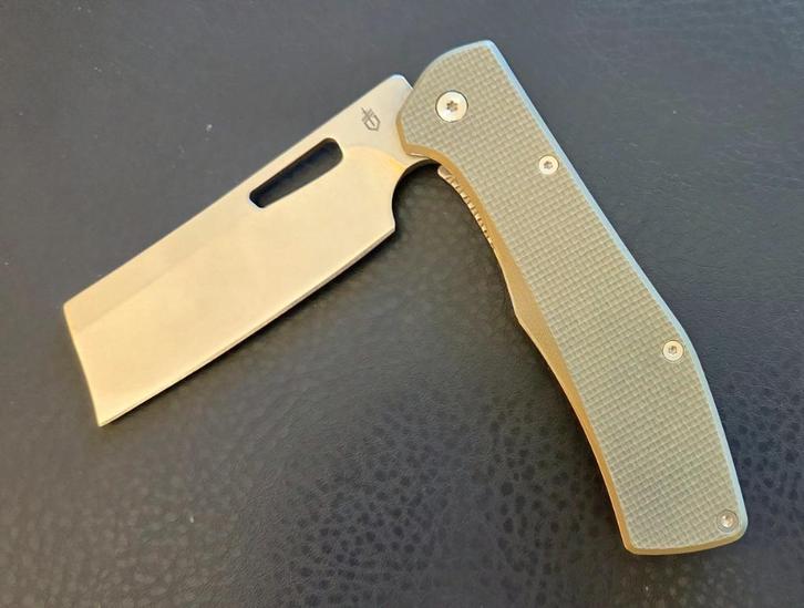 Couteau GERBER Flatiron, Caravanes & Camping, Outils de camping, Comme neuf, Enlèvement ou Envoi