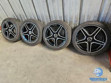 6mm! Originele Mercedes A35 W177 AMG 4Matic 18 inch zwarte v beschikbaar voor biedingen