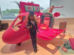 Barbie droomvliegtuig met piloot en travel barbie, Comme neuf, Enlèvement