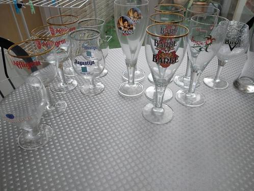 UNIEKE COLLECTIE VAN 101 SPECIAAL BIERGLAZEN !, Verzamelen, Glas en Drinkglazen, Zo goed als nieuw, Bierglas, Ophalen