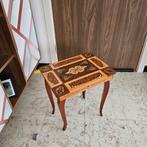 Petite table d'appoint  boîte â bijou ,italienne 1960, Ophalen of Verzenden