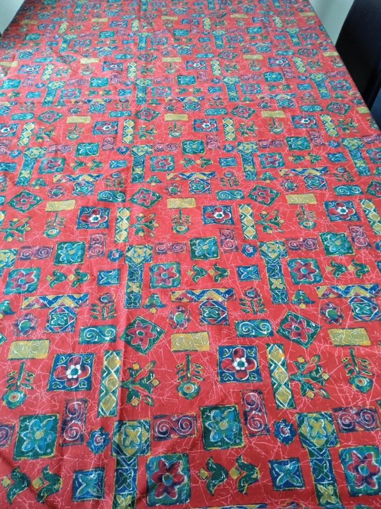 vintage kerst tafellaken, Diversen, Kerst, Zo goed als nieuw, Ophalen of Verzenden