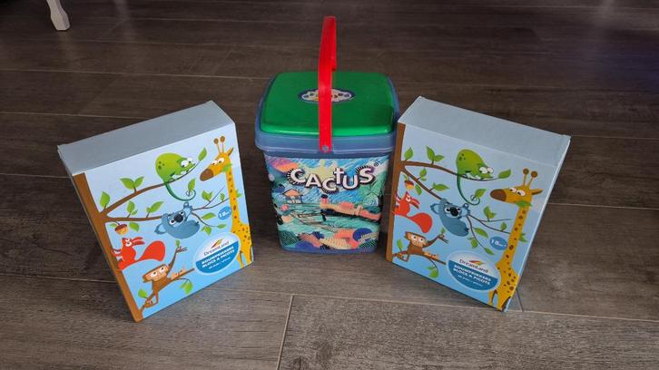 Noppers blokken, Kinderen en Baby's, Speelgoed | Bouwstenen, Gebruikt, Nopper, Ophalen