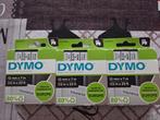 DYMO D1 Standard - Black on White - 12mm, Computers en Software, Ophalen of Verzenden, Nieuw, DYMO
