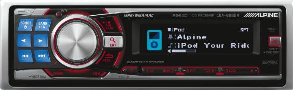 Autoradio alpine CDA-9886R avec télécommande, Autos : Divers, Autoradios, Comme neuf, Enlèvement