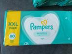 10x 80 Vochtige doekjes babydoekjes pampers sensitive, Ophalen, Nieuw