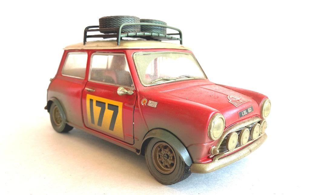 Mini Cooper S Monte Carlo Solido 1:16., Hobby & Loisirs créatifs, Voitures miniatures | 1:18, Comme neuf, Voiture, Solido, Enlèvement ou Envoi