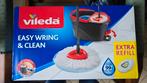 Vileda turbo spin smart mop met emmer NIEUWE, Ophalen of Verzenden, Dweilemmer, -bak, of -wagen