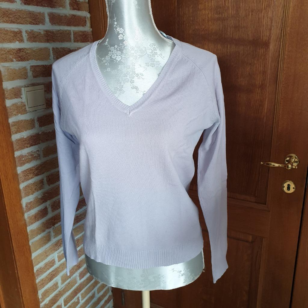 Pull Zara col V Parme, Zara, Enlèvement, Taille 42/44 (L)