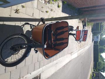 Krachtige elektrische bakfiets, Zo goed als nieuw, 2 kinderen, Elektrisch, Ophalen