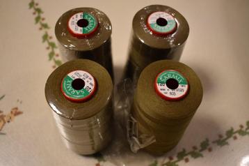 4 konen fijn lockgaren sarmix kaki 120 beschikbaar voor biedingen