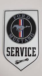 Ford Mustang Service emaillen reclame bord, Verzamelen, Ophalen of Verzenden, Nieuw, Reclamebord