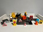 Duplo ensemble de travaux routiers/bulldozer, Enlèvement ou Envoi, Comme neuf, Ensemble complet, Duplo