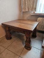 Vierkanten eiken (bijzet) salontafel, Antiek en Kunst, Ophalen