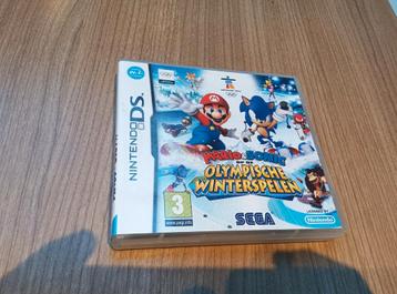 Nintendo DS Mario en sonic olympische winterspelen  beschikbaar voor biedingen