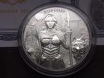 2022 Germania Mint - Valkyries Hildegard - 1 oz silver, Ophalen of Verzenden, Zilver