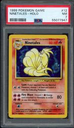 Ninetales Holo PSA 7 - 12/102 - Kit de base 1999, Comme neuf, Foil, Cartes en vrac, Envoi