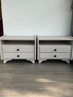 Vernieuwde nachtkastjes, Huis en Inrichting, Ophalen, 1 of 2 laden, 50 tot 100 cm, Minder dan 100 cm
