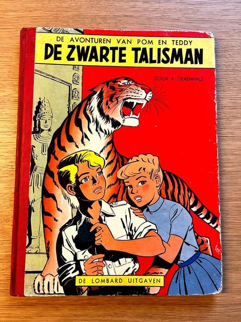Pom en Teddy 2: EERSTE DRUK uit 1958 !!, Boeken, Stripverhalen, Gelezen, Eén stripboek, Ophalen of Verzenden