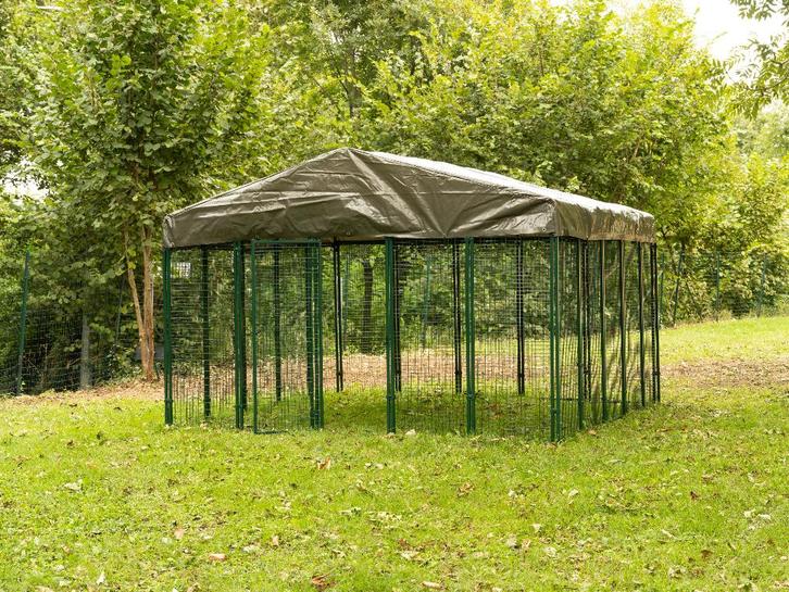 Kippenren | Staal | 3x3 meter | Cucciolotta, Dieren en Toebehoren, Pluimvee | Toebehoren, Nieuw, Kippenhok of Kippenren, Ophalen of Verzenden