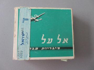 Rares cigarettes rondes EL LA Dubek Air Plane des années 196