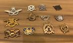 Lot van 12 emblemen, Verzamelen, Militaria | Algemeen, Ophalen of Verzenden