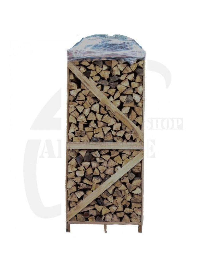 Ovengedroogd beuk gekloofd hoge pallet, Tuin en Terras, Brandhout, Blokken, Beukenhout, Minder dan 3 m³, Ophalen