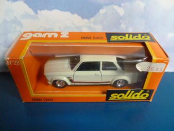 BMW 2002 Turbo 1973 Blanche 1/43 SOLIDO Made in France N+B beschikbaar voor biedingen