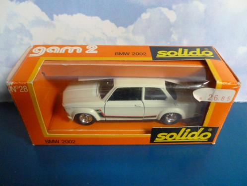 BMW 2002 Turbo 1973 Blanche 1/43 SOLIDO Made in France N+B, Hobby en Vrije tijd, Modelauto's | 1:43, Nieuw, Auto, Solido, Ophalen of Verzenden
