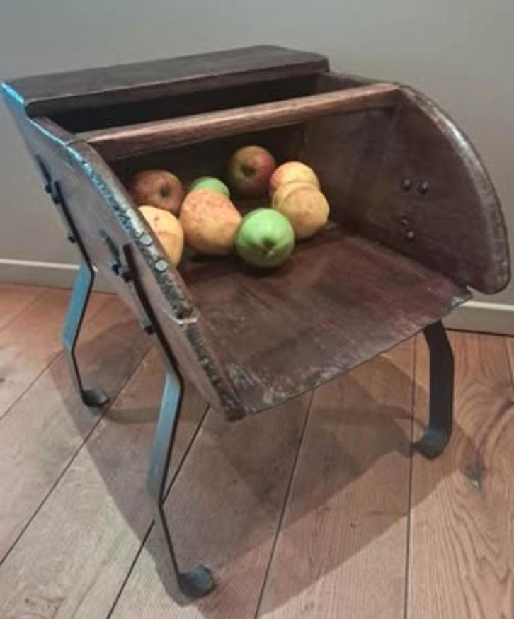 Antieke houten bak,eind jaren 1800, Antiek en Kunst, Antiek | Meubels | Tafels, Ophalen