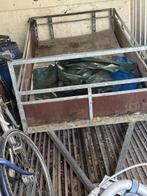 Aanhangwagen een enkel as en een dubbel as, Ophalen of Verzenden, Gebruikt