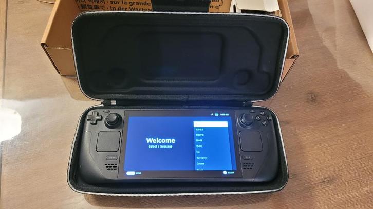 STEAM DECK OLED 1 TB, Games en Spelcomputers, Games | Pc, Zo goed als nieuw, Online, Ophalen