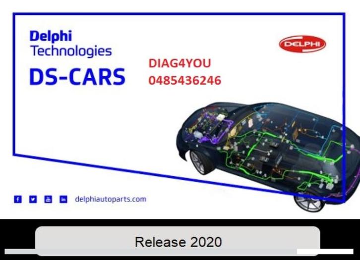 Installatie Delphi Diagnose software 2021.23, Auto diversen, Autogereedschap, Nieuw, Ophalen